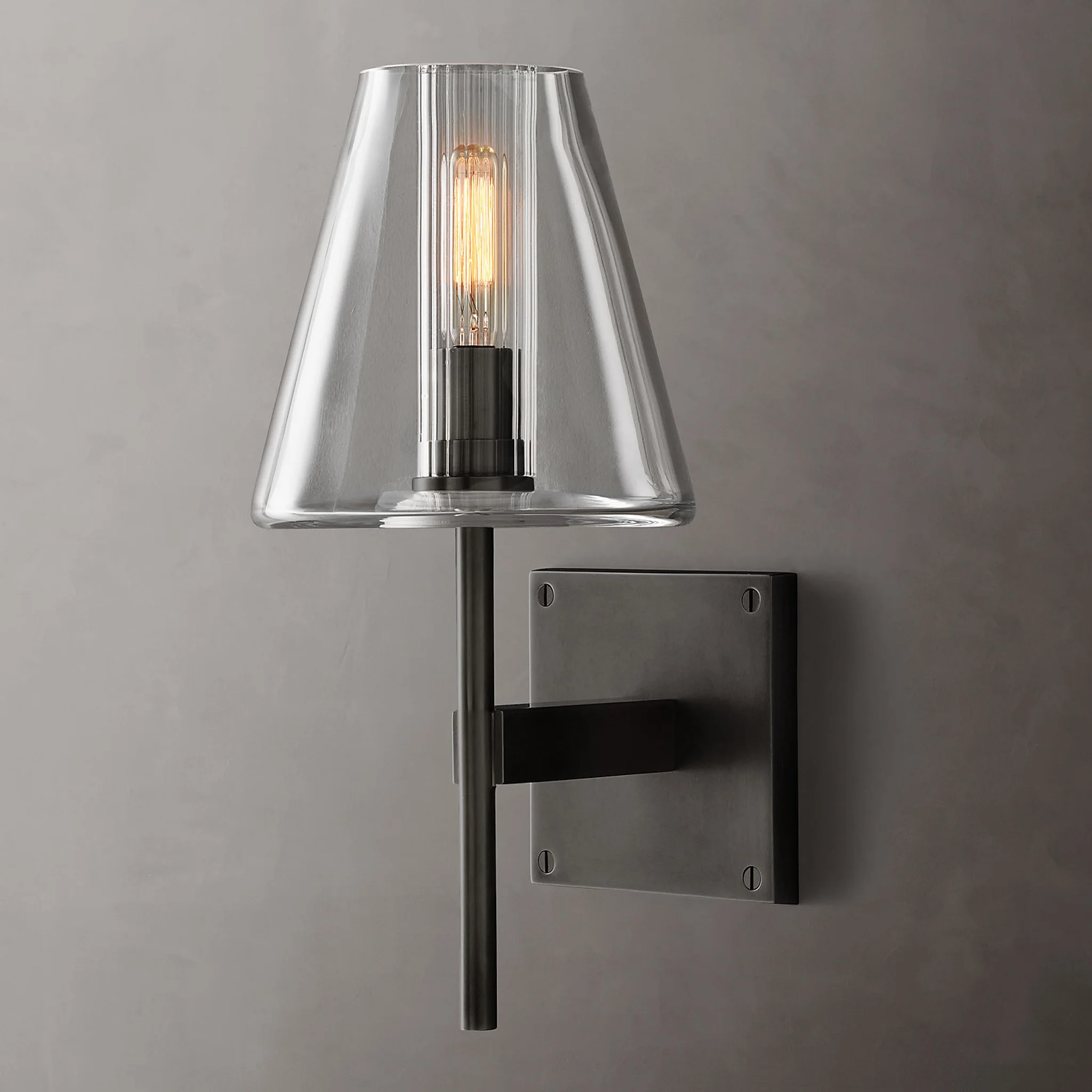 Купить Бра Fulham Glass Shade Sconce в интернет-магазине roooms.ru