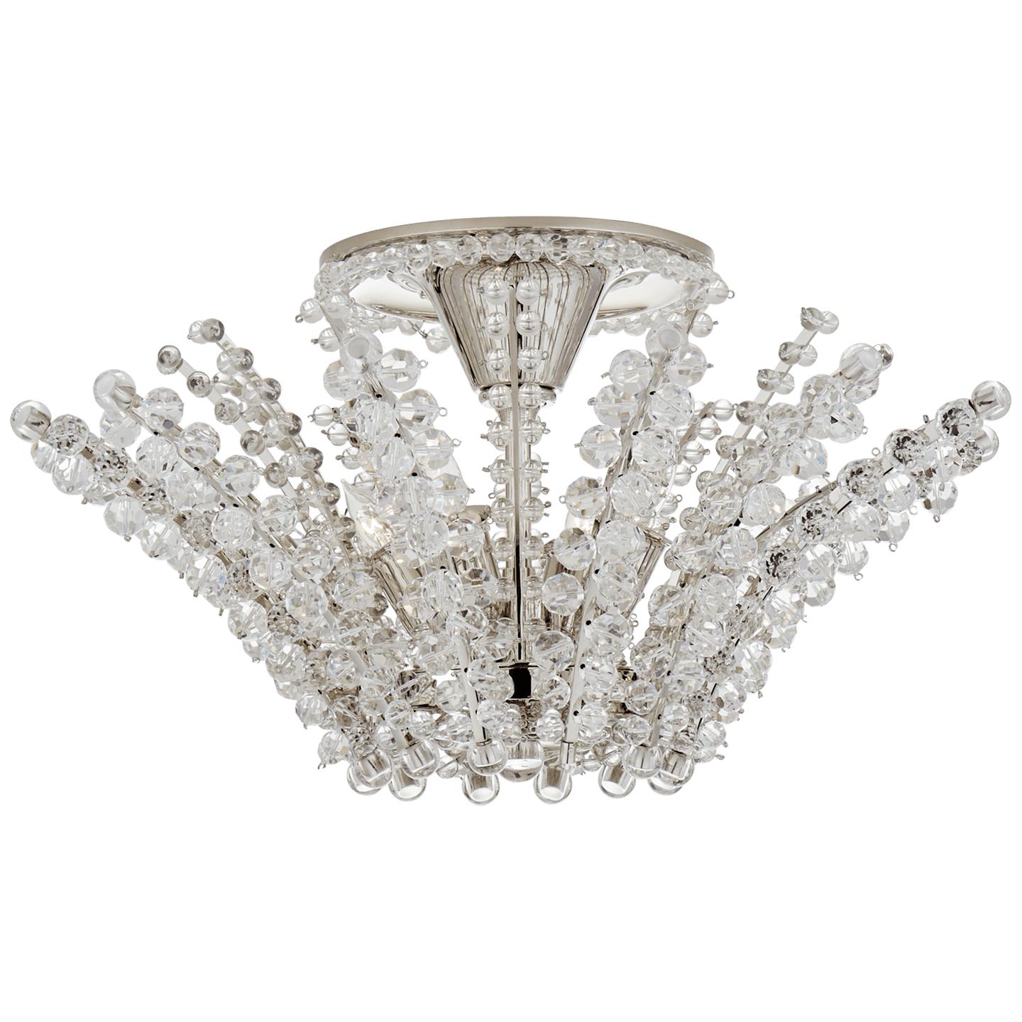 Купить Люстра/Накладной светильник Serafina Small Semi-Flush Chandelier в интернет-магазине roooms.ru