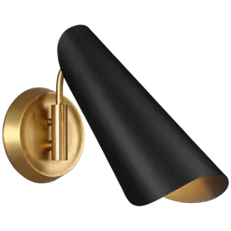 Midnight Black and Burnished Brass