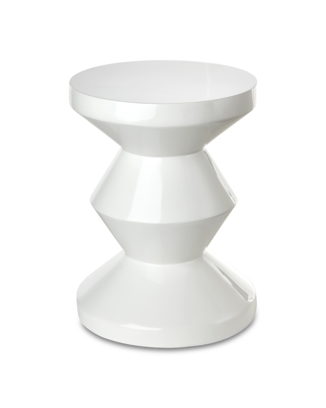 White Lacquered polyester