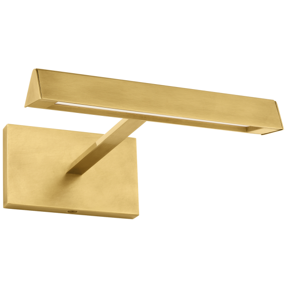 Natural Brass 8" Integrated LED 90 CRI 3000K 120V