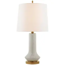 White Crackle 14" x 16" x 13" Linen