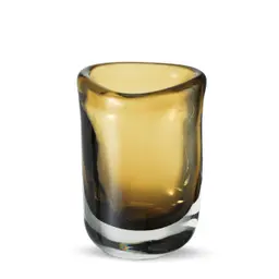 hand blown glass | brown colour S