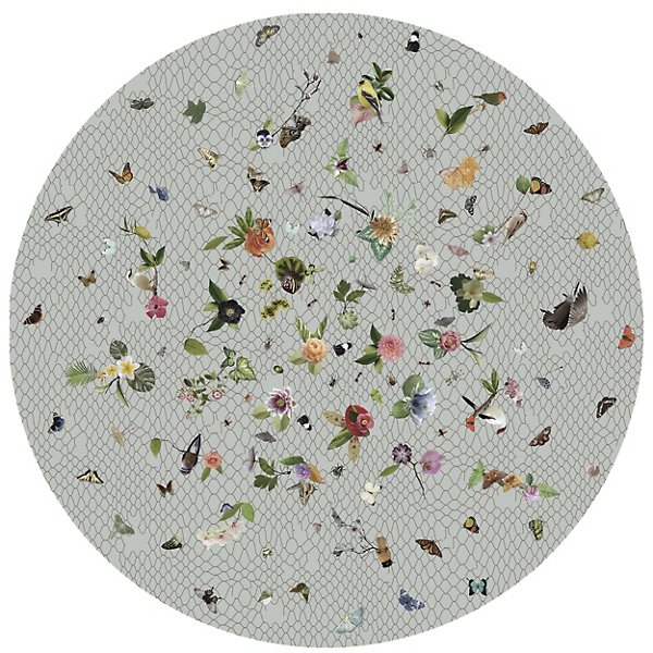 Купить Коврик Garden of Eden Round Rug в интернет-магазине roooms.ru