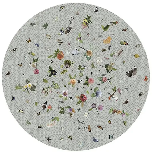 Купить Коврик Garden of Eden Round Rug в интернет-магазине roooms.ru