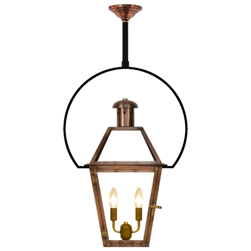 Купить Уличный подвесной светильник Georgetown 18" Yoke Ceiling Lantern в интернет-магазине roooms.ru