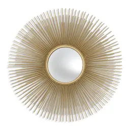 gold finish | convex mirror S