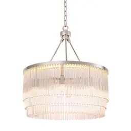 nickel finish | clear glass S