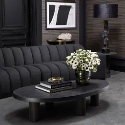 hand blown glass | clear L