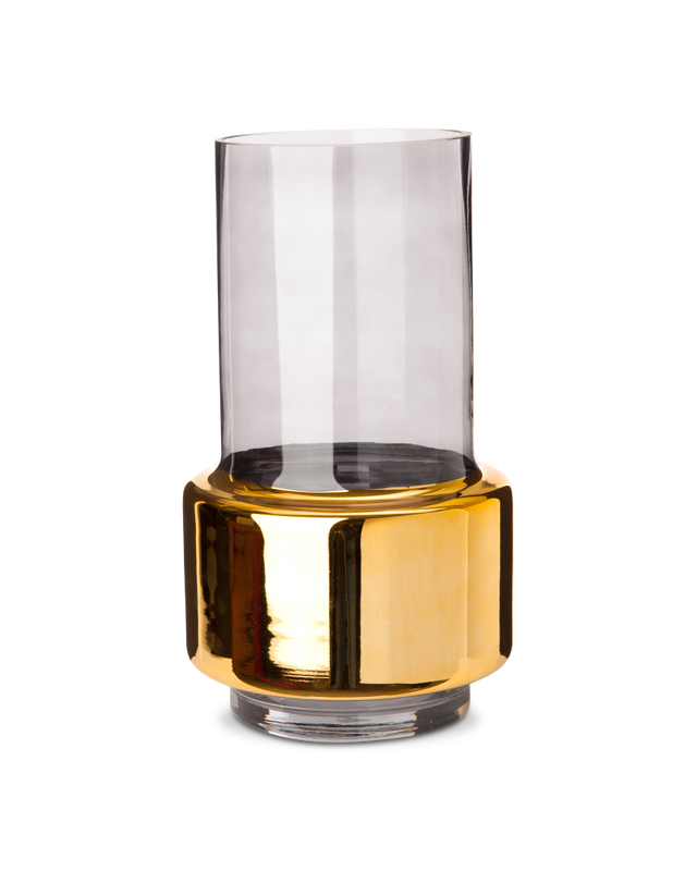 Купить Ваза Smoked Gold Lobby Vase - M в интернет-магазине roooms.ru