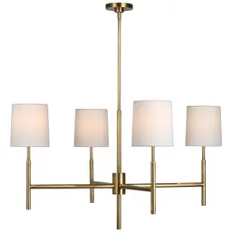 Soft Brass 6" x 6.5" x 7" Linen