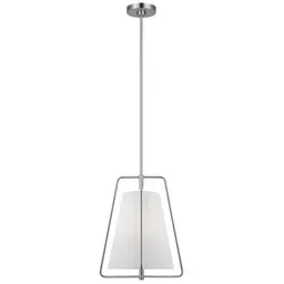 Brushed Nickel LED Bulb(s) Included
