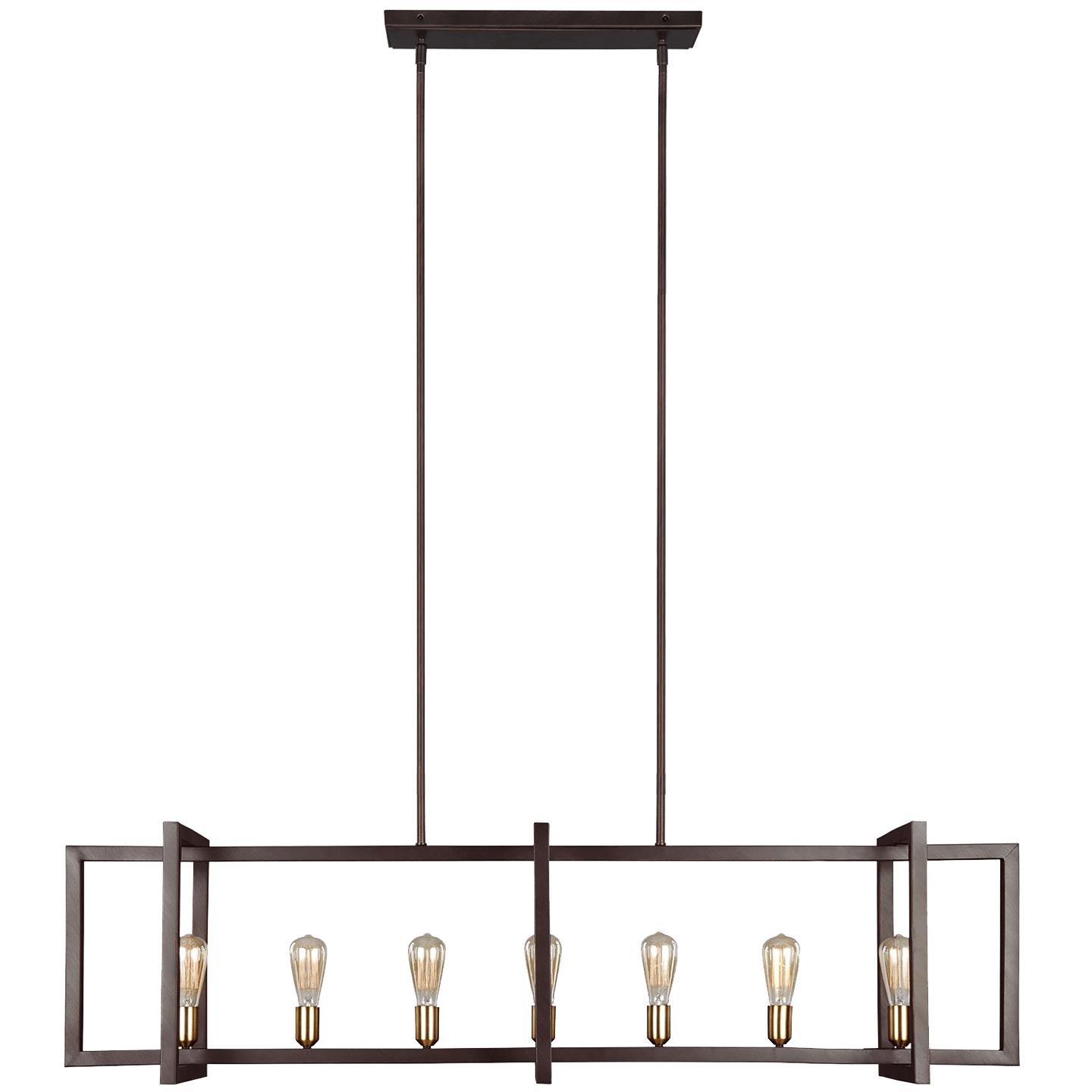 Купить Люстра Finnegan Large Linear Chandelier в интернет-магазине roooms.ru