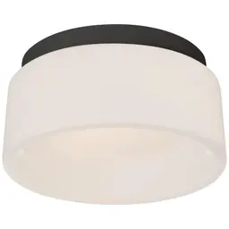 Matte Black White Glass