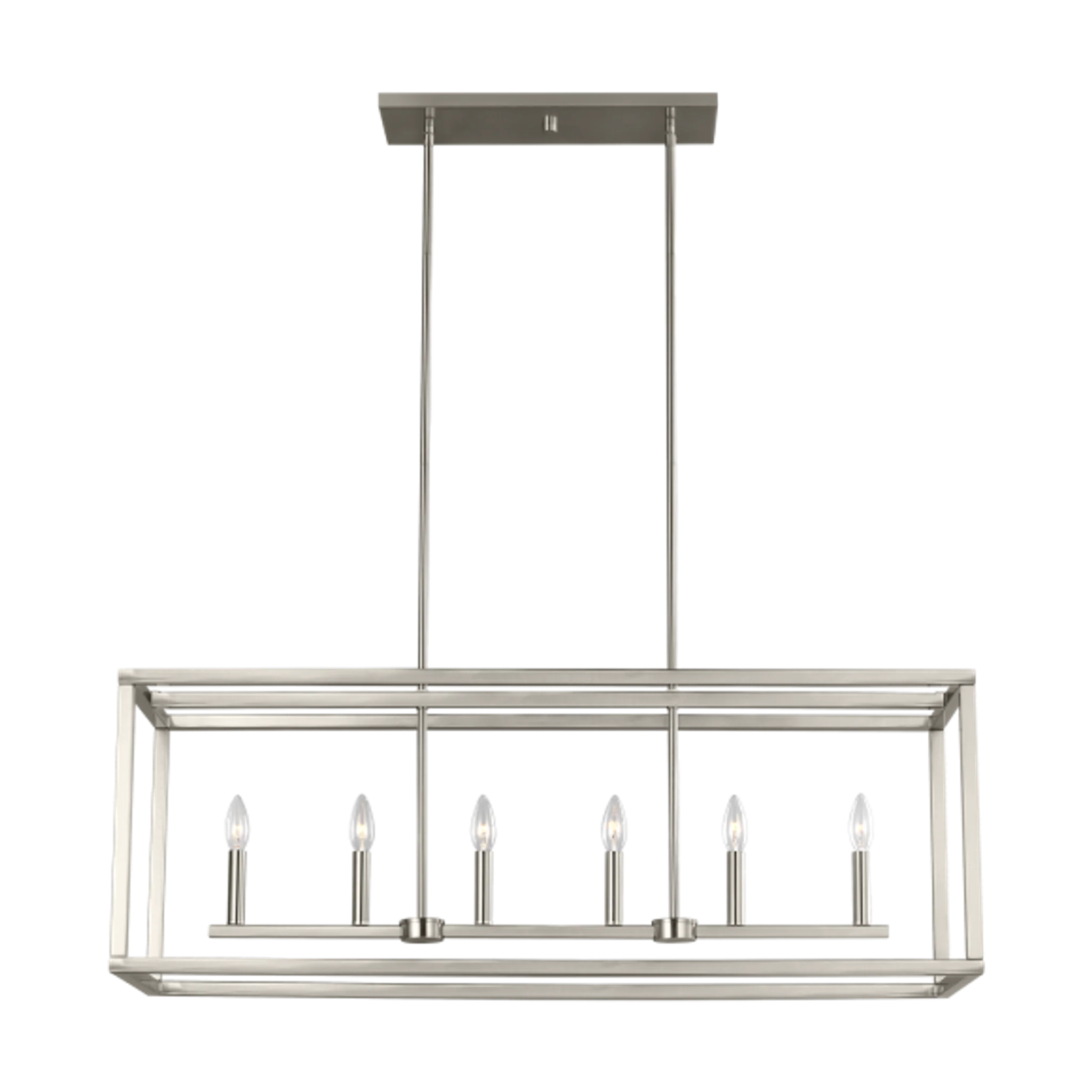 Купить Подвесной светильник Moffet Street Six Light Linear Pendant в интернет-магазине roooms.ru