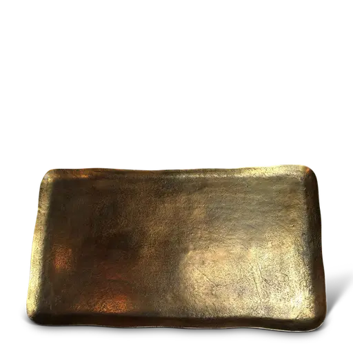 Купить Поднос Rectangular Brass Platter в интернет-магазине roooms.ru