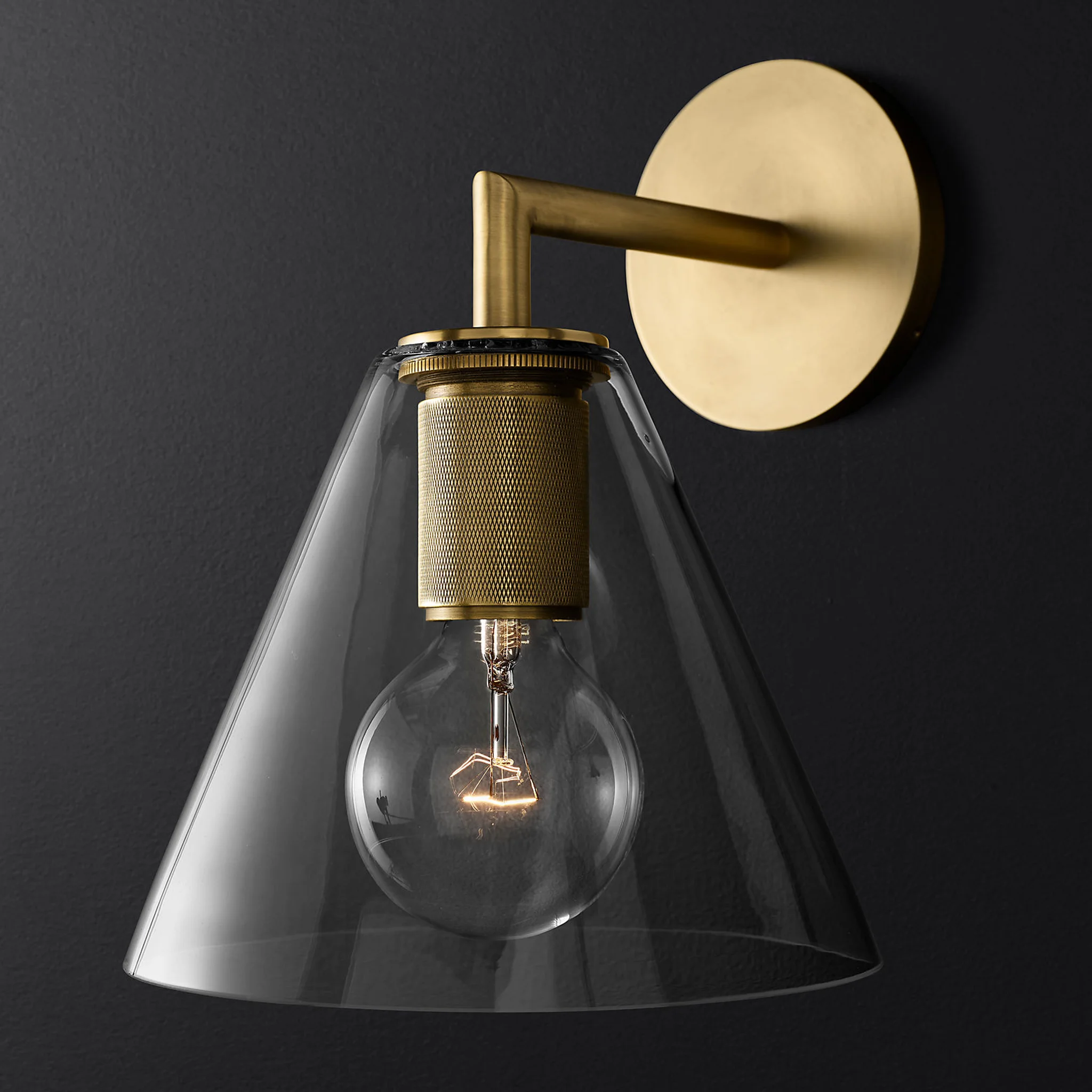 Купить Бра Utilitaire Funnel Shade Sconce в интернет-магазине roooms.ru