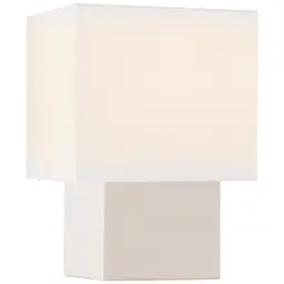 Ivory 8" x 8" x 8" Linen Square