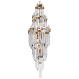Hand-Rubbed Antique Brass with Clear Acrylic Clear Acrylic