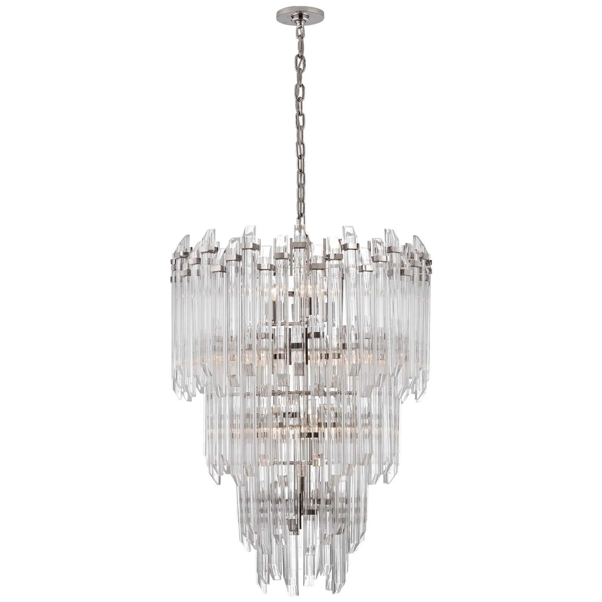 Купить Люстра Adele Three-Tier Waterfall Chandelier в интернет-магазине roooms.ru