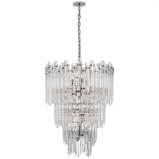 Купить Люстра Adele Three-Tier Waterfall Chandelier в интернет-магазине roooms.ru