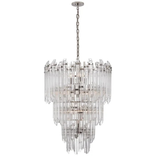 Купить Люстра Adele Three-Tier Waterfall Chandelier в интернет-магазине roooms.ru