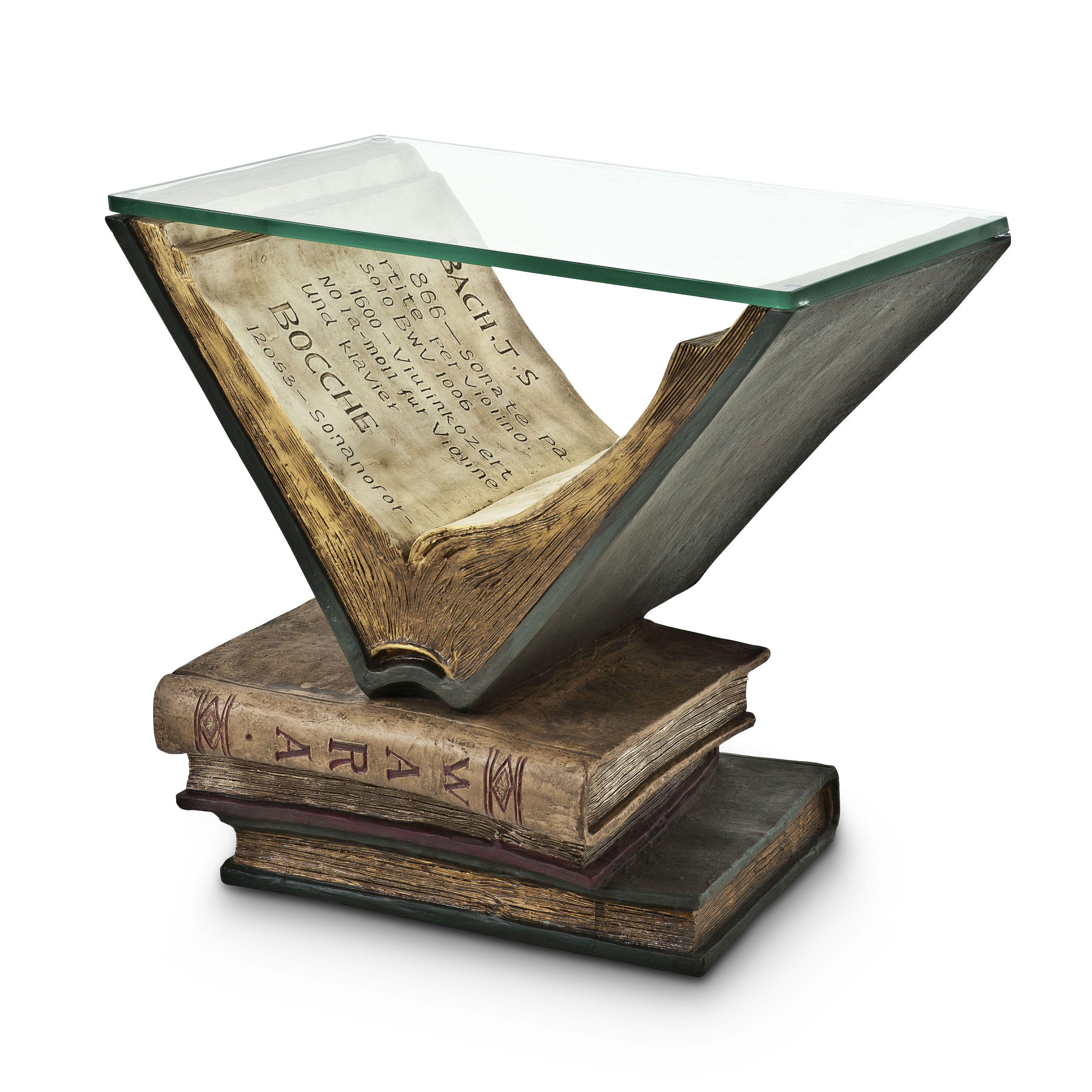 Купить Приставной столик Side Table Old Books в интернет-магазине roooms.ru