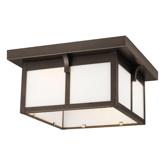 Купить Уличный накладной светильник Tomek Two Light Outdoor Flush Mount в интернет-магазине roooms.ru