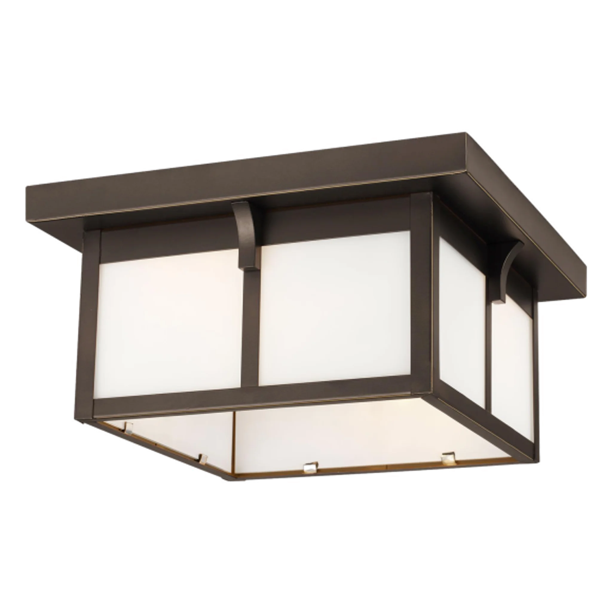 Купить Уличный накладной светильник Tomek Two Light Outdoor Flush Mount в интернет-магазине roooms.ru