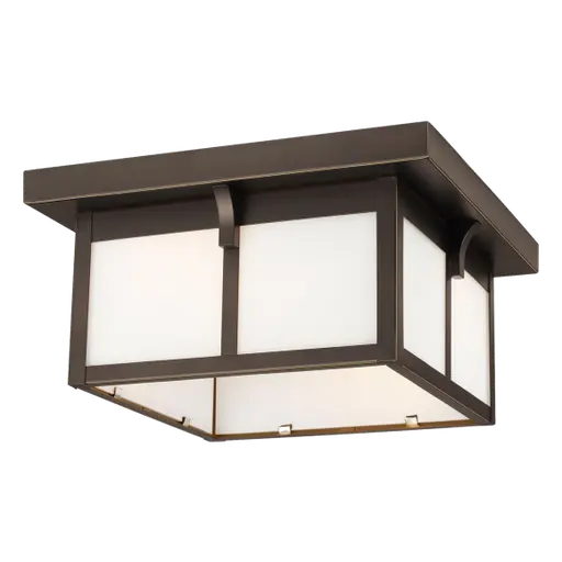 Купить Уличный накладной светильник Tomek Two Light Outdoor Flush Mount в интернет-магазине roooms.ru