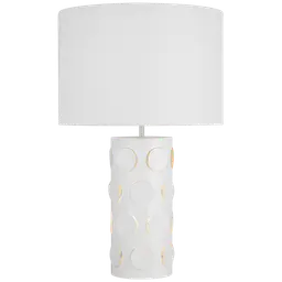 Matte White LED Bulb(s) Included
