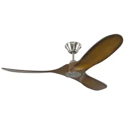 Brushed Steel Housing With Koa Blades