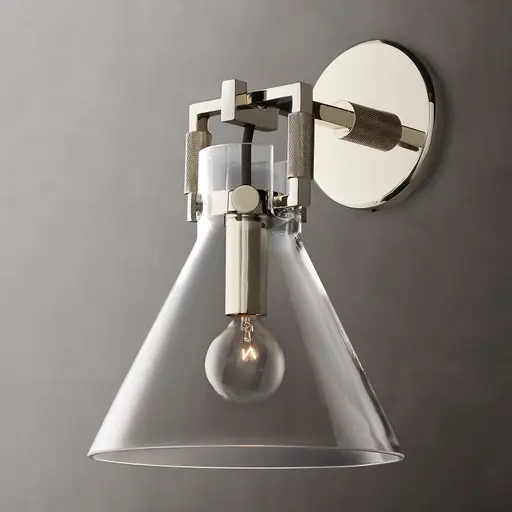 Купить Бра Machinist Glass Funnel Sconce 8" в интернет-магазине roooms.ru