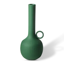 Dark green Powder coated iron