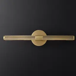 Lacquered Burnished Brass 23"