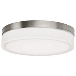 Satin Nickel Large LED 90 CRI 3000K 120V-277V