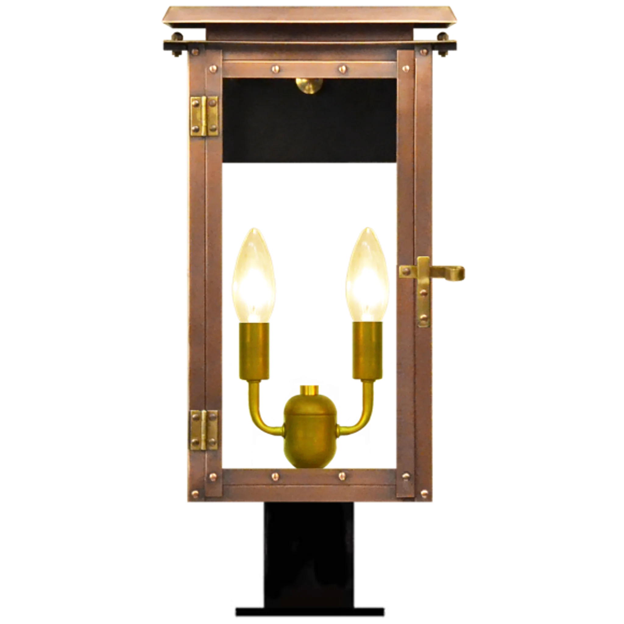 Купить Уличный фонарь Hyland 17.5" Post Fitter Lantern в интернет-магазине roooms.ru