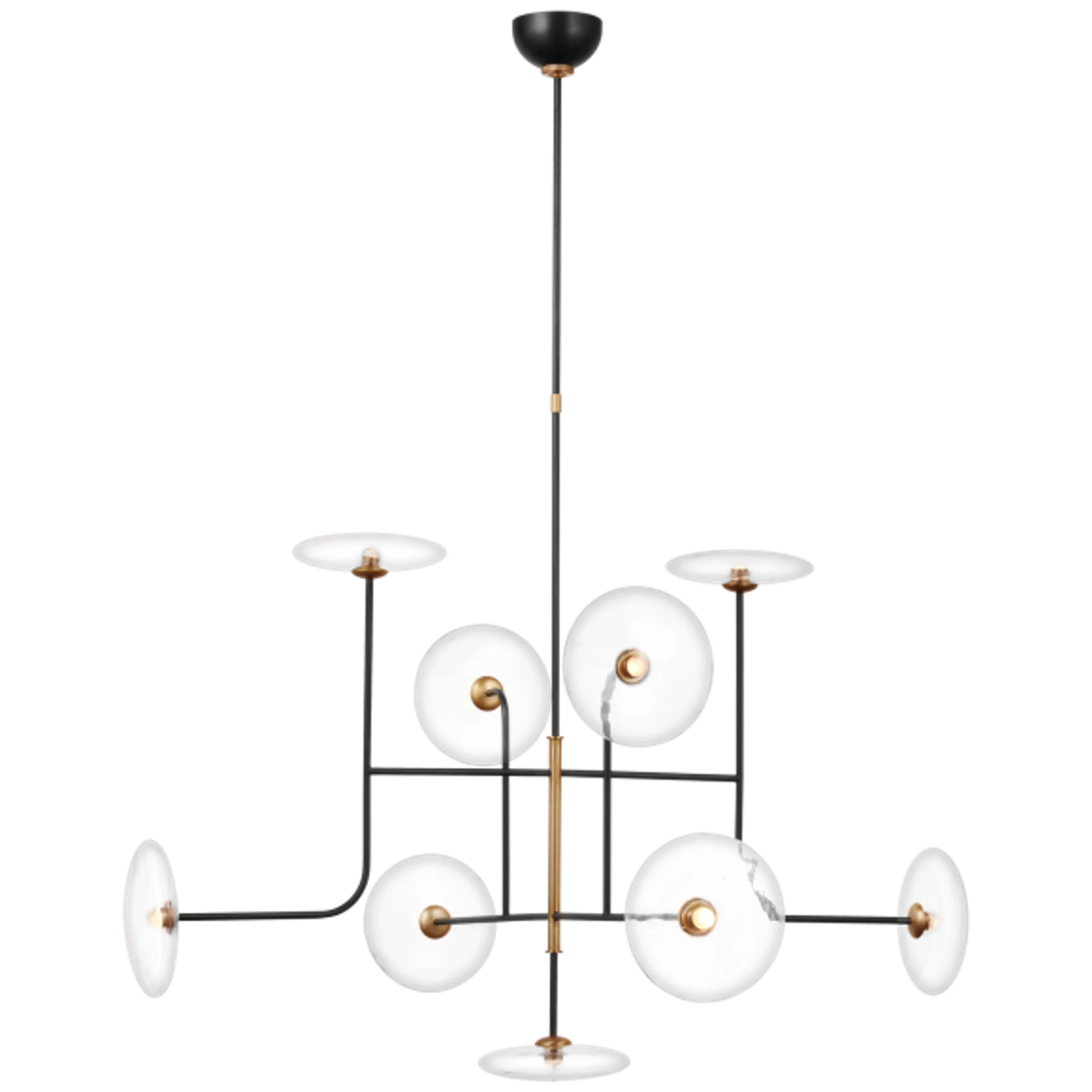 Купить Люстра Calvino X-Large Arched Chandelier в интернет-магазине roooms.ru