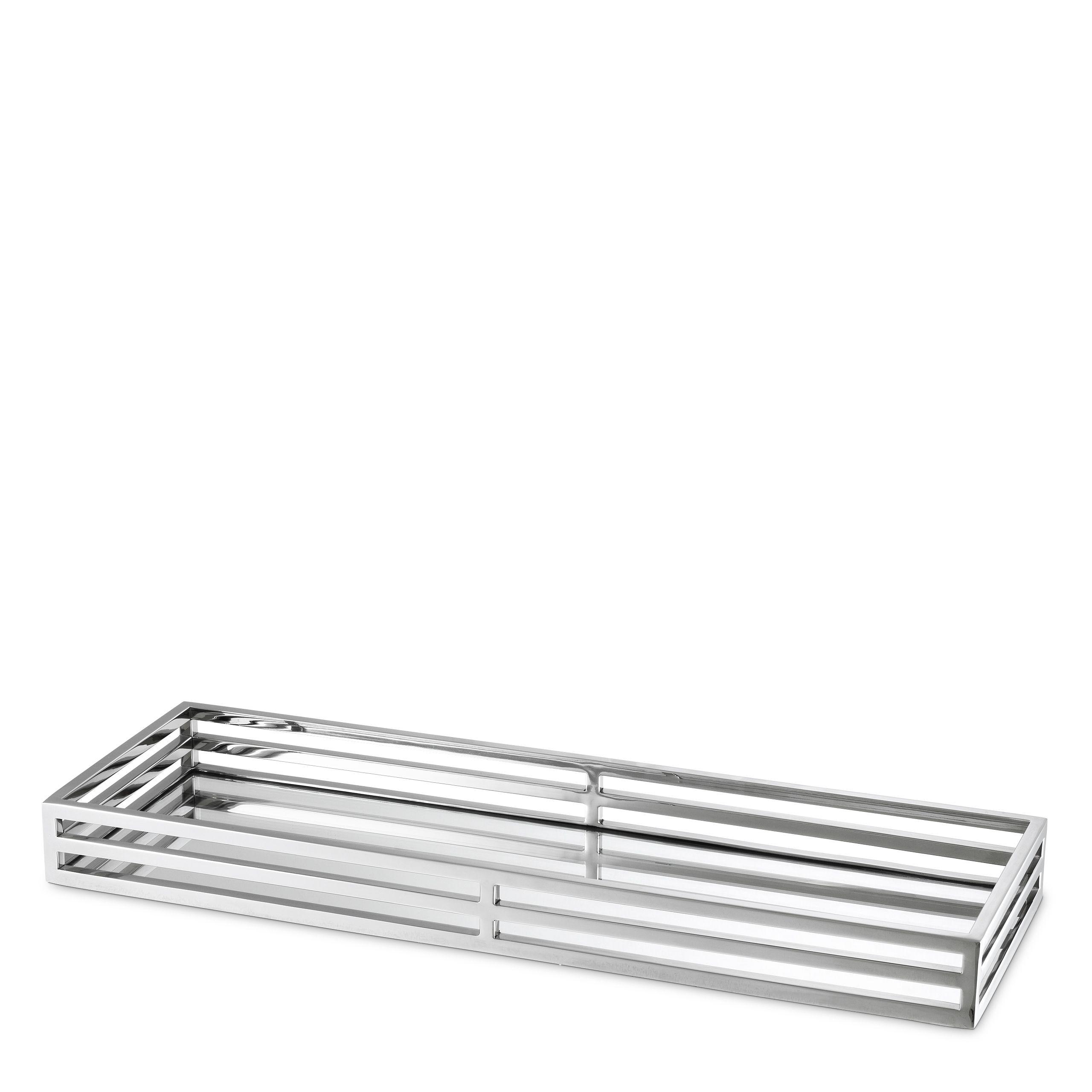 nickel finish | mirror glass