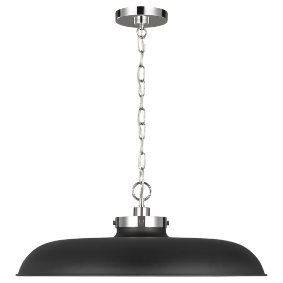 Midnight Black and Polished Nickel