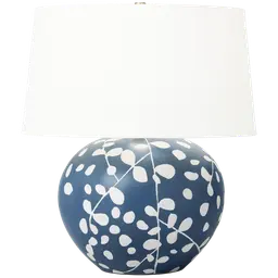 Semi Matte Navy Blue LED Bulb(s) Included