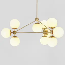 Brushed Brass,Cream