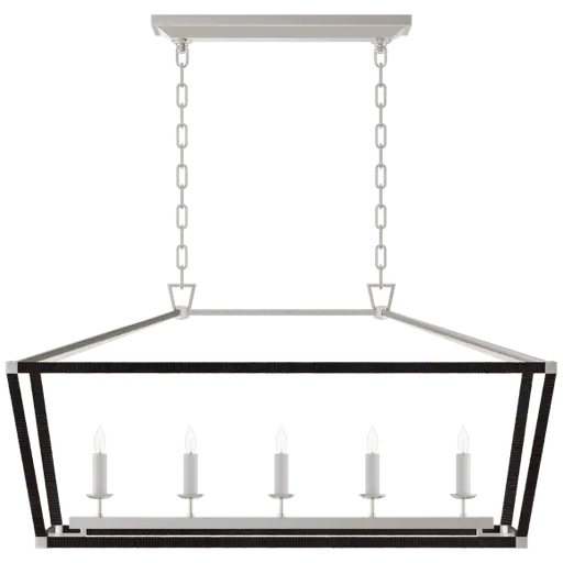 Купить Подвесной светильник Darlana Medium Rattan Wrapped Linear Lantern в интернет-магазине roooms.ru