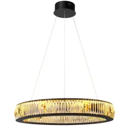 black finish | crystal glass L