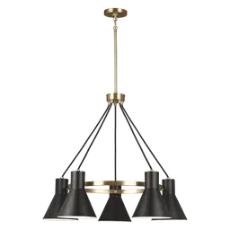 Satin Brass LED Bulb(s) Included