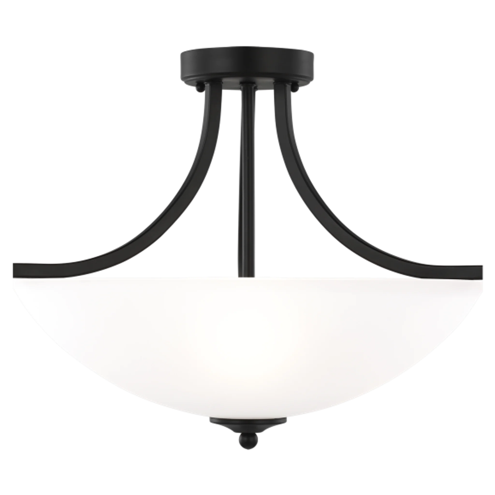 Купить Подвесной светильник Geary Small Three Light Semi-Flush Convertible Pendant в интернет-магазине roooms.ru