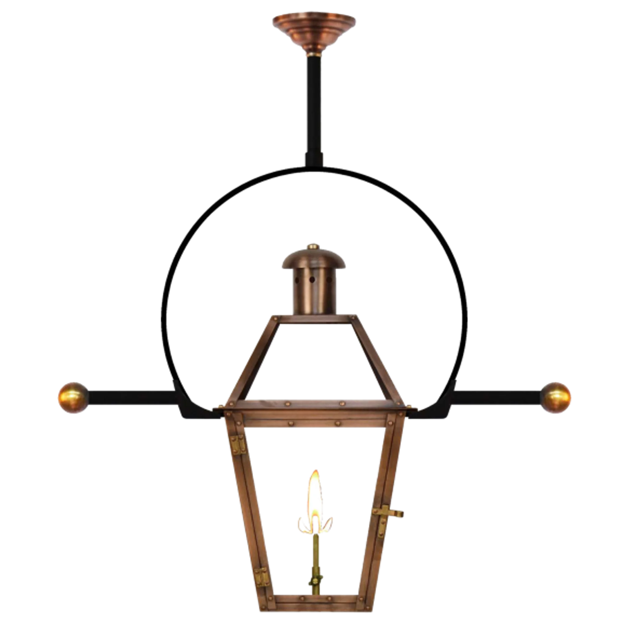 Купить Уличный подвесной светильник Georgetown 20" Ladder Rest Ceiling Lantern в интернет-магазине roooms.ru
