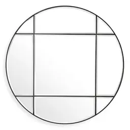 bronze finish | bevelled mirror glass