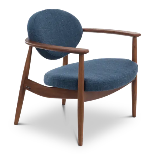 Купить Кресло Smooth Fabric Roundy Chair в интернет-магазине roooms.ru