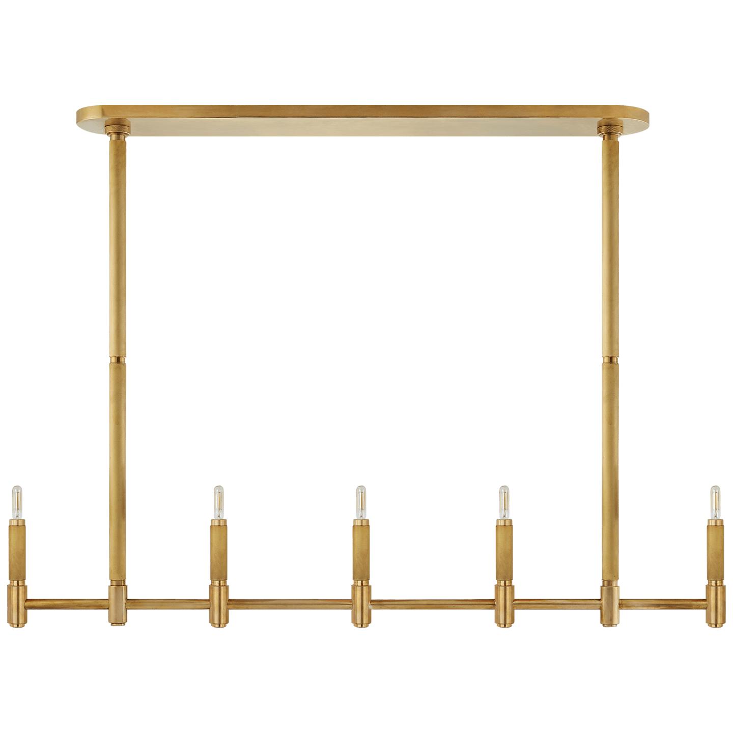 Купить Люстра Barrett Large Knurled Linear Chandelier в интернет-магазине roooms.ru